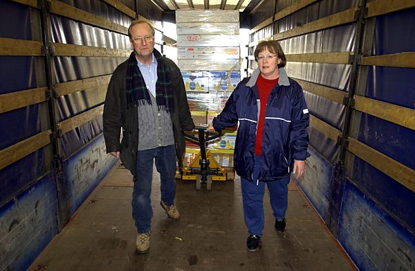 Hilfsgüterkonvoi nach Weißrußland