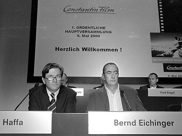 Thomas Haffna (links) und Bernd Eichinger (rechts)