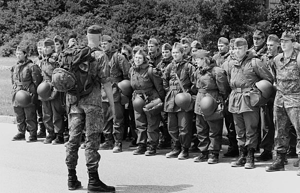 Rekruten der Bundeswehr