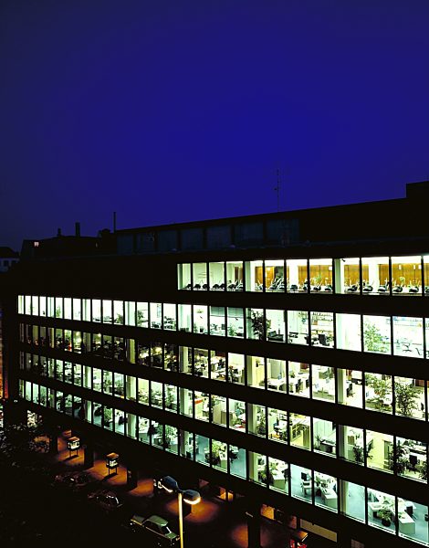 Gebäude der Süddeutschen Zeitung am Färbergraben