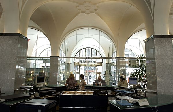 Schalterhalle des Süddeutschen Verlags