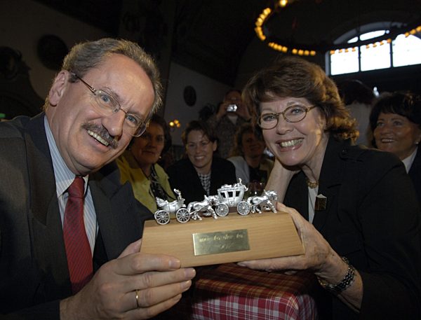 Marianne Koch wird mit SPD-Preis 'Wer ko, der ko' geehrt, 2007