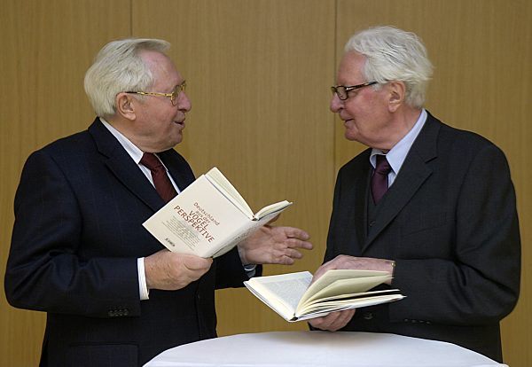 Bernhard und Hans-Jochen Vogel stellen ihr Buch vor, 2007