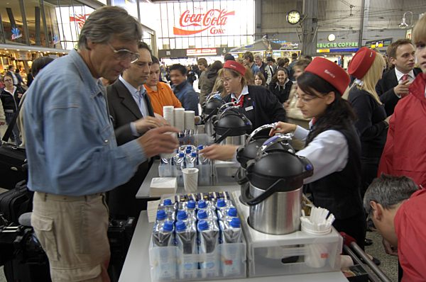 Warnstreik der Eisenbahner in München, 2007