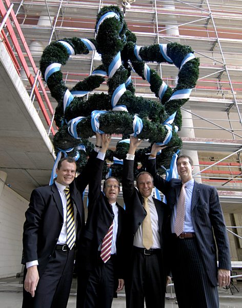 Richtfest f¿r das Hochaus des Süddeutschen Verlages, 2007