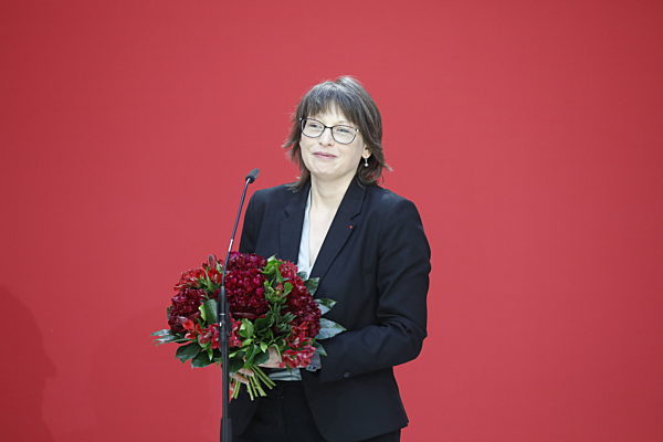 SPD-Spitzenkandidatin bei der Landtagswahl in Sachsen-Anhalt, Katja Pähle