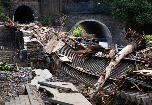Unwetterkatastrophe im Ahrtal  , 2021