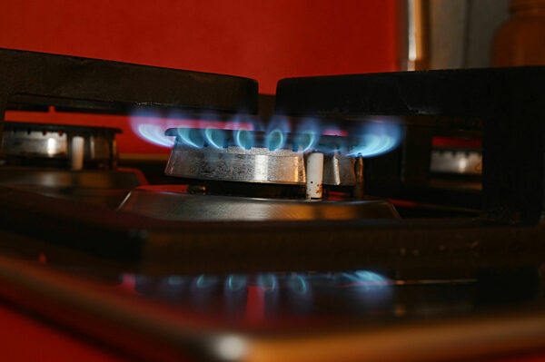 Gasherd in einer Münchner Küche