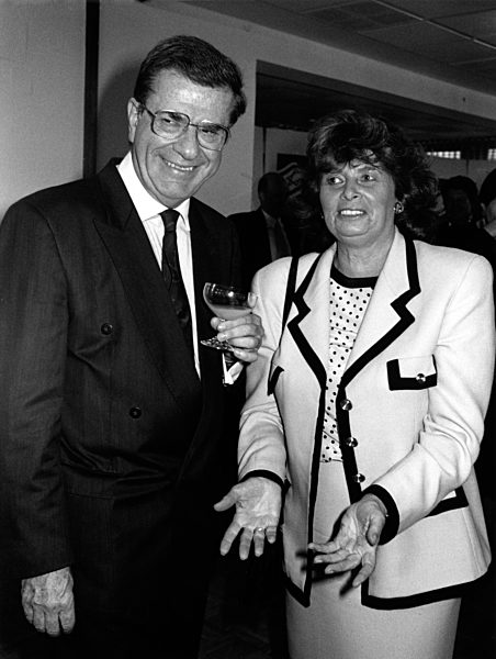 Charlotte Knobloch und Benjamin Navon, 1993