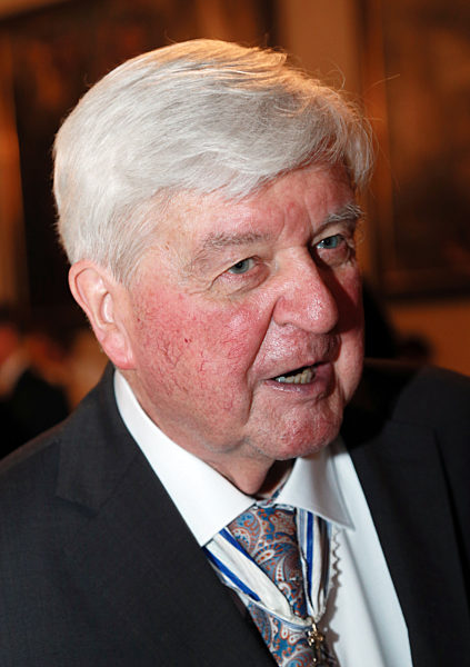 Hans Maier beim Neujahrsempfang von Horst Seehofer in der Residenz in München, 2013