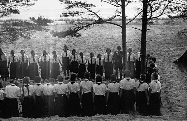 Ferienlager des Bund Deutscher Mädel in Karlshagen, ca. 1937