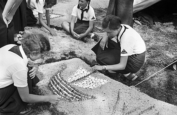 Ferienlager des BDM, ca. 1937