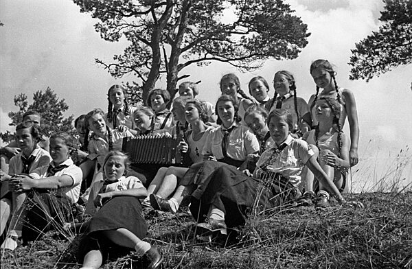 Ferienlager des Bund Deutscher Mädel, ca. 1937