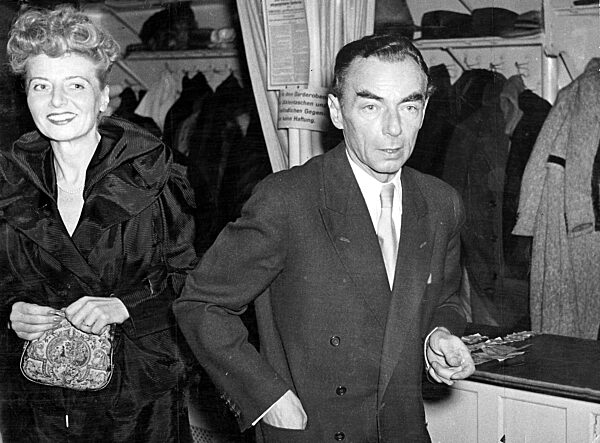 Luiselotte Enderle und Erich Kästner in München