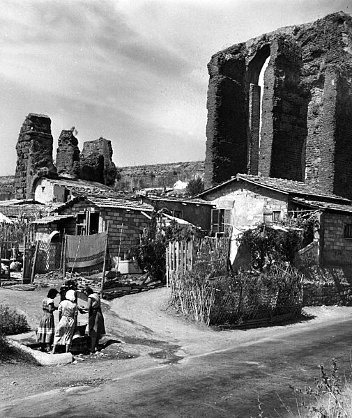 Elendsviertel in Rom