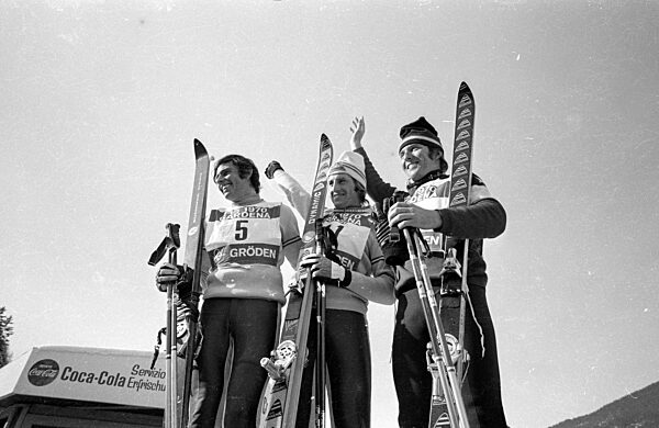 Siegerehrung nach dem Kombinations-Wettbewerb, 1970