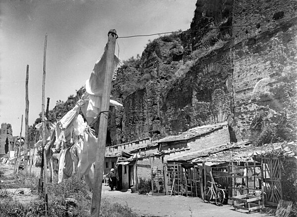 Elendsviertel in Rom