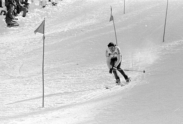 Slalomwettbewerb bei der Alpinen Skiweltmeisterschaft in Gröden, 1970