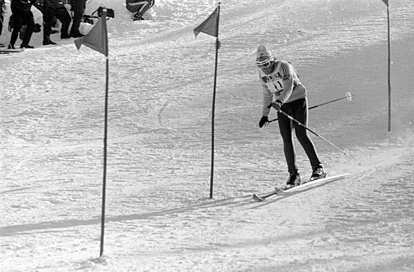 Slalomwettbewerb bei der Alpinen Skiweltmeisterschaft in Gröden, 1970