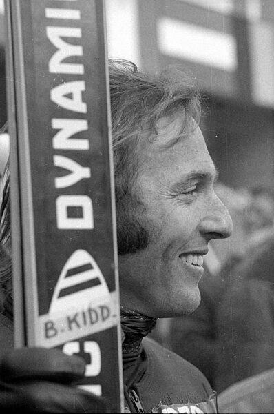 Skisportler Billy Kidd bei der Alpinen Skiweltmeisterschaft, 1970