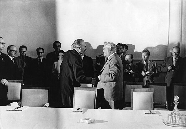 Konrad Adenauer in Moskau, 1955
