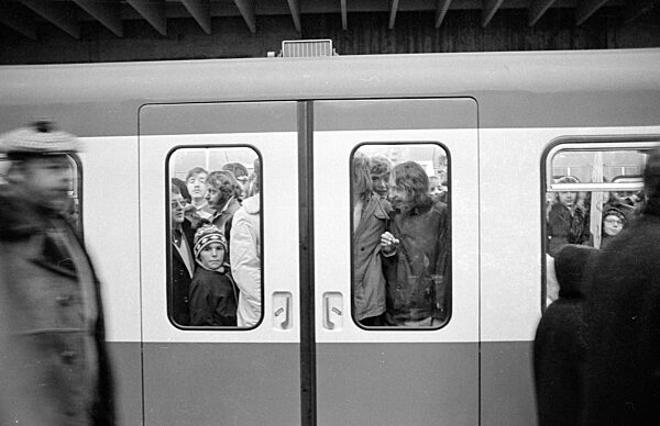 Autofreier Sonntag in München, 1973