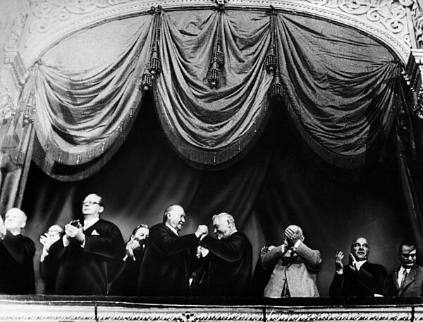 Konrad Adenauer in Moskau, 1955