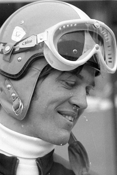 Der Schweizer Skisportler Bernhard Russi, 1970