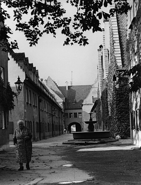 Die Fuggerei in Augsburg
