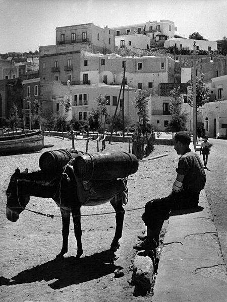 Auf der Insel Ponza in Italien