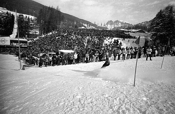 Slalomwettbewerb bei der Alpinen Skiweltmeisterschaft in Gröden, 1970