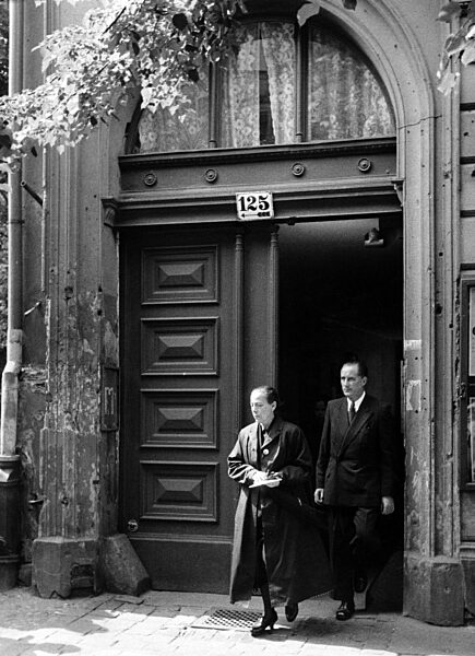 Trauerfeier für Bertolt Brecht, 1956