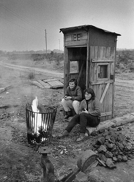 Weichenstellerinnen in der DDR, 1960