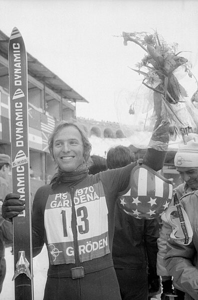 Skisportler Billy Kidd bei der Alpinen Skiweltmeisterschaft, 1970