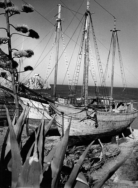 Segelboote auf der Insel Ponza