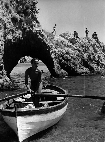 Jugendliche auf der Insel Ponza