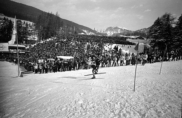 Slalomwettbewerb bei der Alpinen Skiweltmeisterschaft in Gröden, 1970