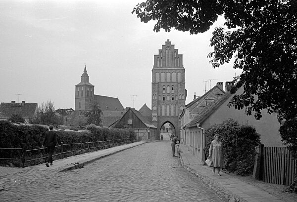 Blick auf Altentreptow, 1963