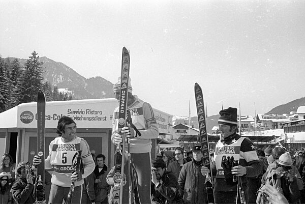 Siegerehrung nach dem Kombinations-Wettbewerb, 1970