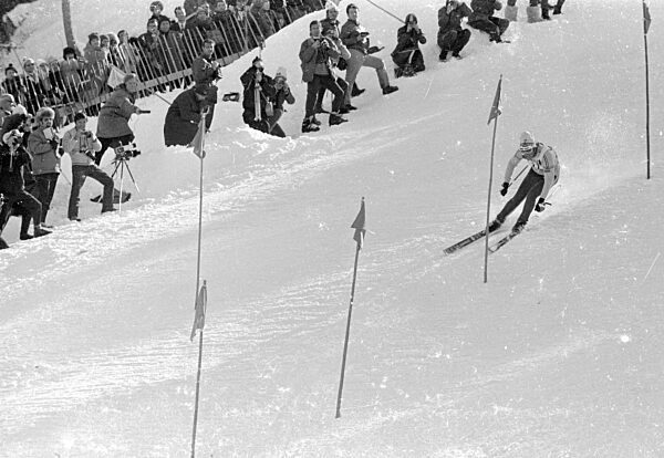 Slalomwettbewerb bei der Alpinen Skiweltmeisterschaft in Gröden, 1970