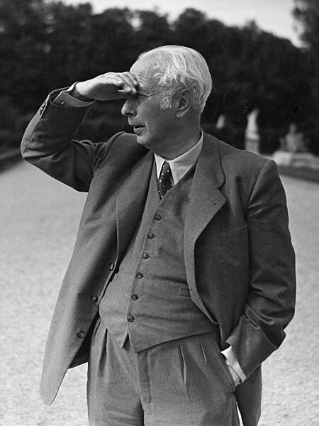 Theodor Heuss auf Herrenchiemsee, 1949