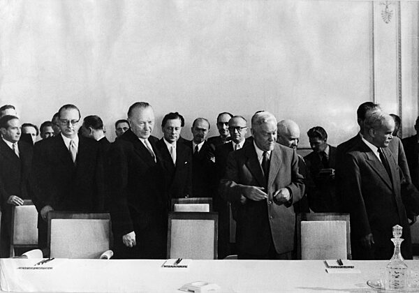 Konrad Adenauer in Moskau,, 1955