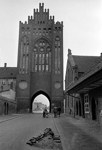 Treptower Tor in Neubrandenburg, 1963