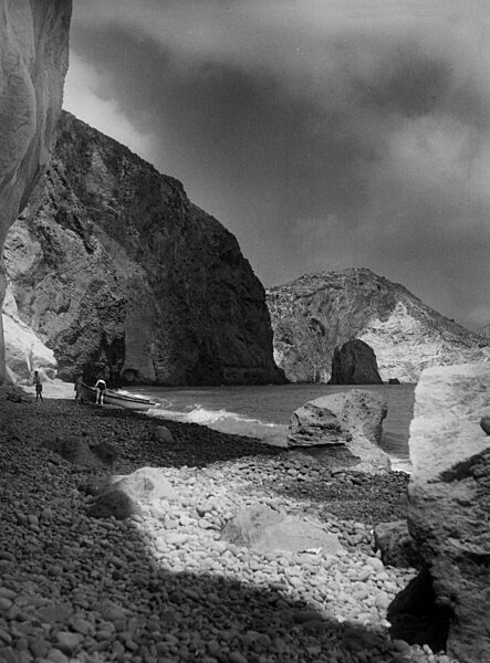 Bucht auf der Insel Ponza