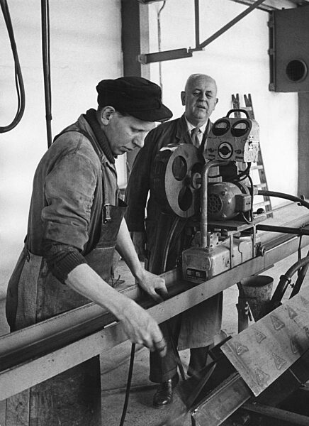 Privatbetrieb in Leipzig, 1959