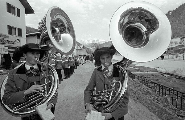 Eröffnungsfeierlichkeiten der Alpinen Skiweltmeisterschaft in Gröden, 1970