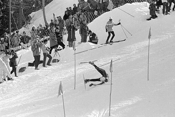 Slalomwettbewerb bei der Alpinen Skiweltmeisterschaft in Gröden, 1970