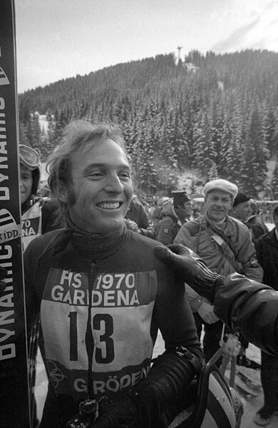 Skisportler Billy Kidd bei der Alpinen Skiweltmeisterschaft, 1970