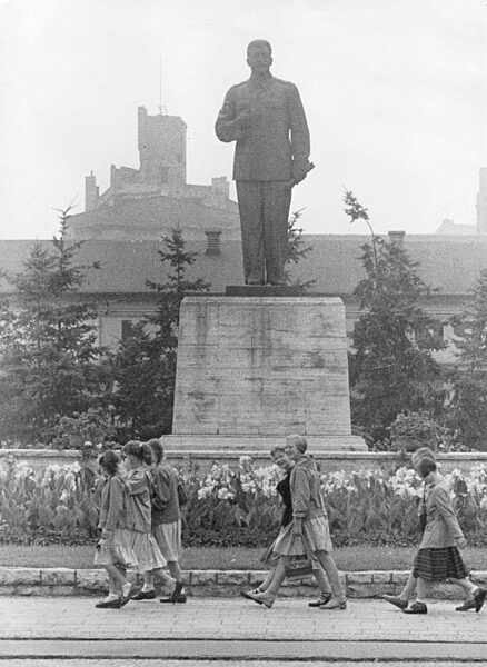 Stalin-Denkmal in Ostberlin, 1953