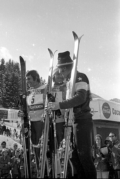 Siegerehrung nach dem Kombinations-Wettbewerb, 1970